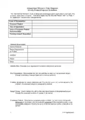 Free Download PDF Books, Charity Project International Club Budget Template