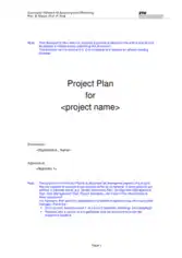 Software Project Proposal Plan Template
