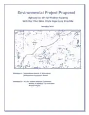 Free Download PDF Books, Environmental Proposal Project Template