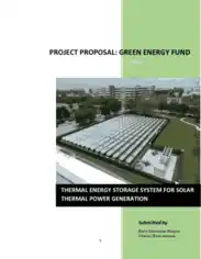 Solar Energy Proposal Project Template