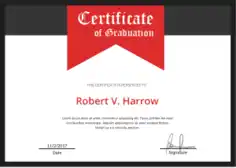 Graduate Completion Certificate Template
