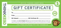 Basic Gift Certificate Template