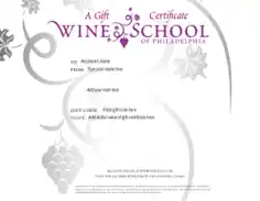 School Gift Certificate Template