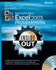 Microsoft Office Excel 2003 Programming Inside Out, Excel Formulas Tutorial