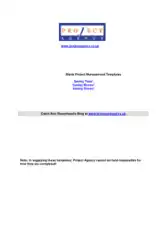Free Download PDF Books, MS Office Project Managements Template