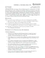 Free Download PDF Books, Sample Technical Project Manager Resume Template