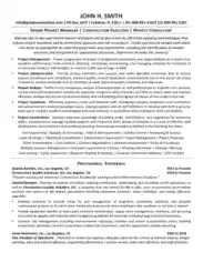 Free Download PDF Books, Senior Construction Project Manager Resume Template