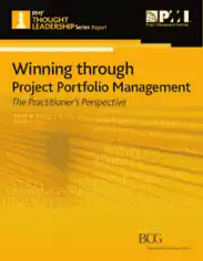 Free Download PDF Books, Winning Through Project Portfolio Management Template