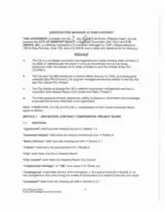 Free Download PDF Books, Construction Manager At Risk Contract Template