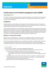 Free Download PDF Books, Construction Environmental Management Plan Template