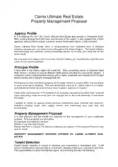 Free Download PDF Books, Real Estate Property Management Proposal Template