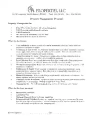 Free Download PDF Books, Property Management Proposal Template