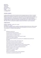 Property Management Skills Resume Example Template