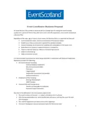Free Download PDF Books, Event Coordinator Business Proposal Template