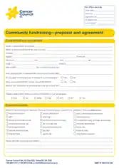 Fundraising Event Planning Proposal Template