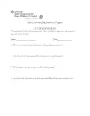 Graduate Residency Letter of Intent Template