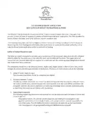 Research Grant Letter of Intent Sample Template