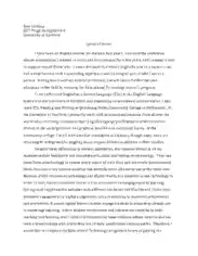 School Teacher Letter of Intent Template