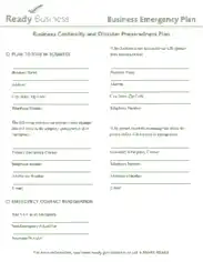 Business Action Plan Pdf Template