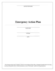 Free Download PDF Books, Emergency Action Plan Checklist Template