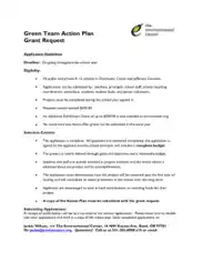 Free Download PDF Books, Green Team Action Plan In Pdf Template