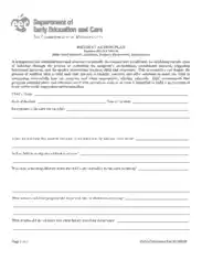 Incident Action Plan Form Template