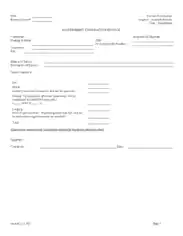 Basic Independent Contractor Invoice Template