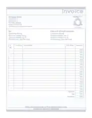 Generic Business Invoice Template