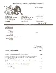 Catering Invoice Free Sample Template