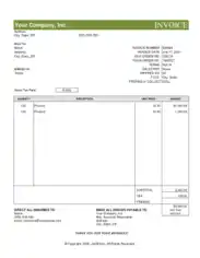 Free Download PDF Books, Editable Commercial Invoice Template