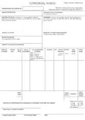 Free Download PDF Books, Simple Commercial Invoice Sample Template