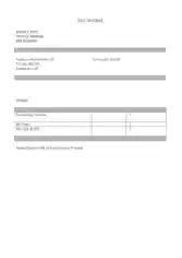 Free Download PDF Books, Contractor Tax Invoice in Doc Template