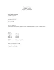 Simple Contractor Invoice in PDF Template