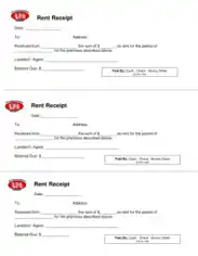 Rental Invoice Form Template