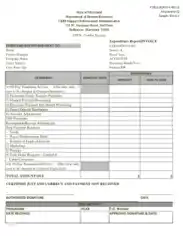 Monthly Excel Invoice Template