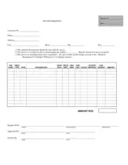 Budget Tax Invoice Template