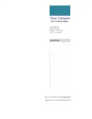 Tax Invoice Download Template