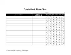 Free Download PDF Books, Cabin Peak Flowchart Template