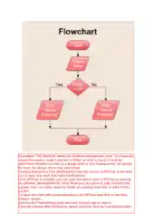 Free Download PDF Books, Simple Flowchart Template