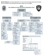 Free Download PDF Books, City Of Bellevue Police Department Organization Chart Template