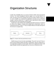 Free Download PDF Books, Hierarchical Business Organizational Chart Template