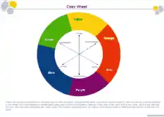 Free Download PDF Books, Color Wheel Chart Template