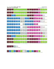 CSS Color Selector Chart Template
