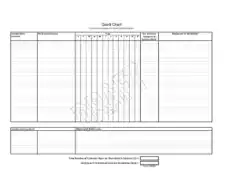 Gantt Chart Contractor Schedule Sample Template
