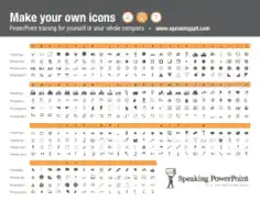 Make Your Own Icons Chart Template