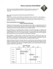 Free Download PDF Books, Time Schedule Gantt Chart Sample Template