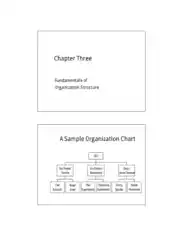 Basic Organization Chart Template
