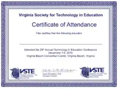 Education Conference Certificate Template