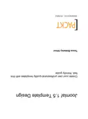 Free Download PDF Books, Joomla 1.5 Template Design, Joomla Ecommerce Template Book