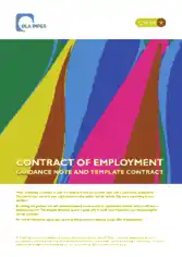 Employment Agreement Contract Guide Template